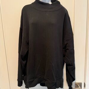 Aerie Black Turtleneck Sweater